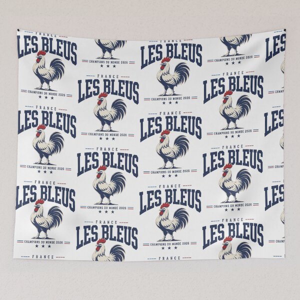 Item preview, France Les Bleus Champions Du Monde 2026 Football Rooster designed and sold by DarylPope.