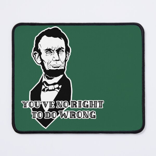Item preview, No Right to Do Wrong designed and sold by Rustburn.