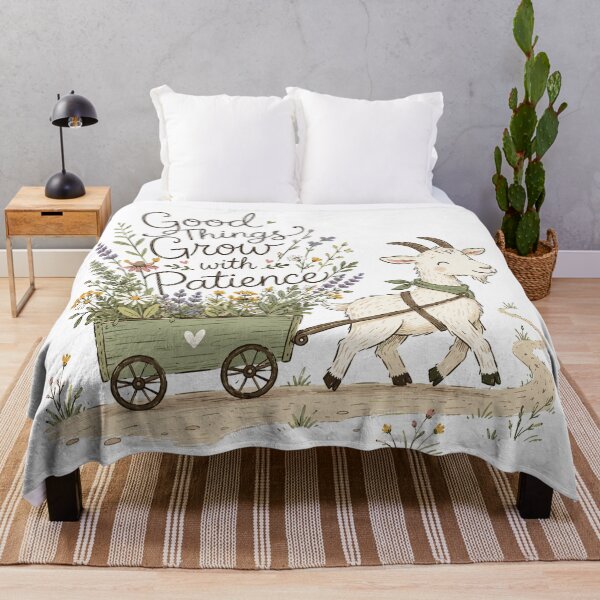 Item preview, Meadow Helper - Cute Goat Nursery designed and sold by bapupa.