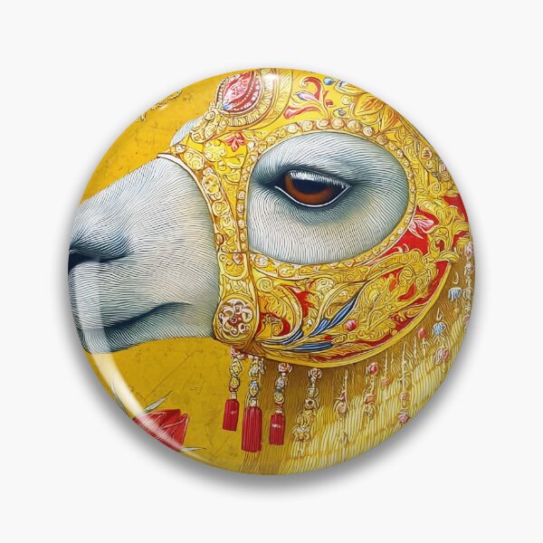 Item preview, Exquisite Llama in Ornate Gold Ensemble designed and sold by Artessie.