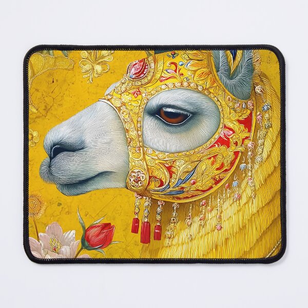 Item preview, Exquisite Llama in Ornate Gold Ensemble designed and sold by Artessie.
