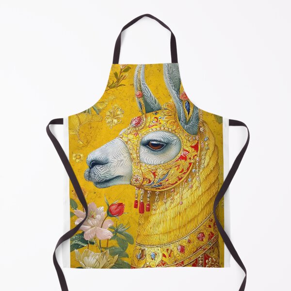 Item preview, Exquisite Llama in Ornate Gold Ensemble designed and sold by Artessie.