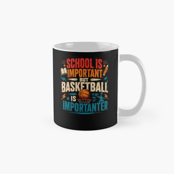 Item preview, School Is Important But Basketball Is Importanter Basketball Player Student Athlete designed and sold by HumansStuck12.