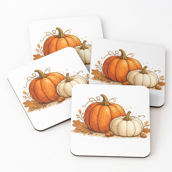 Item preview, Autumn Pumpkin Harvest Illustration | Cozy Fall Decor designed and sold by Moonya26.