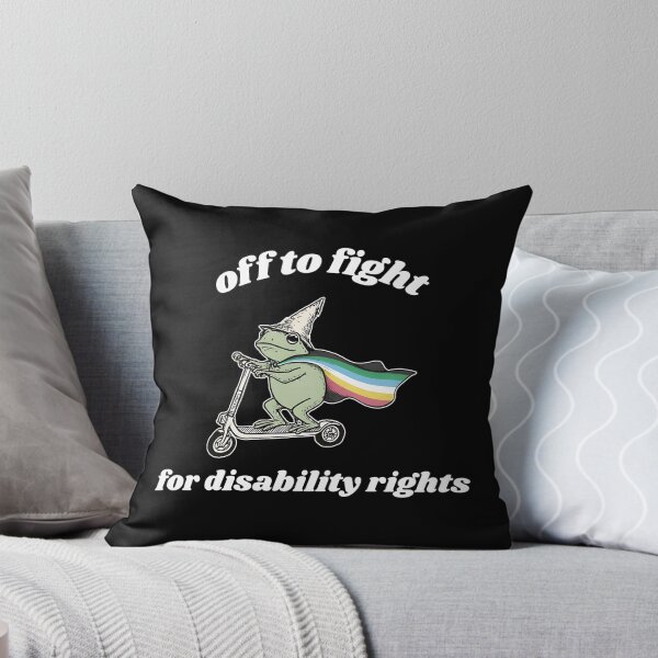 Item preview, Off To Fight For Disability Rights designed and sold by kar buncles.