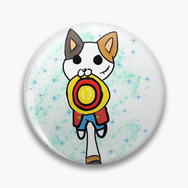 Item preview, Luffy Cat[ designed and sold by CuteKawaiiDrawings.