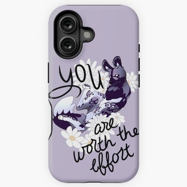 Item preview, "You Are Worth the Effort" Painted Dog designed and sold by thelatestkate.