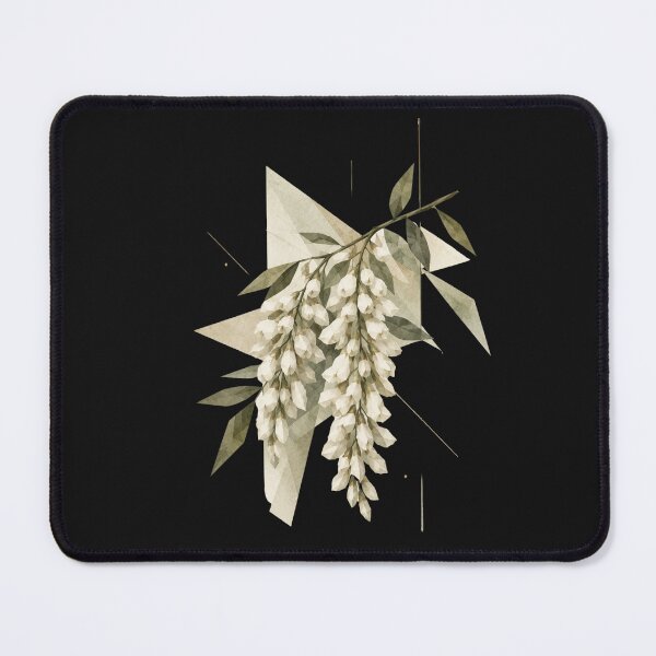 Item preview, Geometric acacia a subtle floral composition. A delicate vintage bouquet. designed and sold by NewtBoo.