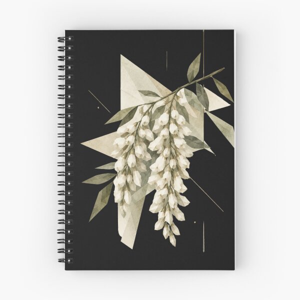 Item preview, Geometric acacia a subtle floral composition. A delicate vintage bouquet. designed and sold by NewtBoo.