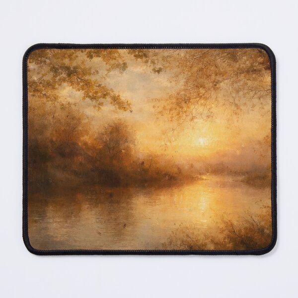 Item preview, Golden Hour By The River,Latvia designed and sold by drozdovs16.