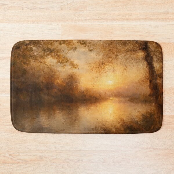Item preview, Golden Hour By The River,Latvia designed and sold by drozdovs16.