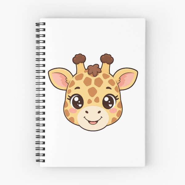 Item preview, Cute Kawaii Giraffe Happy Animal Safari Cartoon designed and sold by Seculinator.