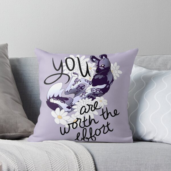 Item preview, "You Are Worth the Effort" Painted Dog designed and sold by thelatestkate.