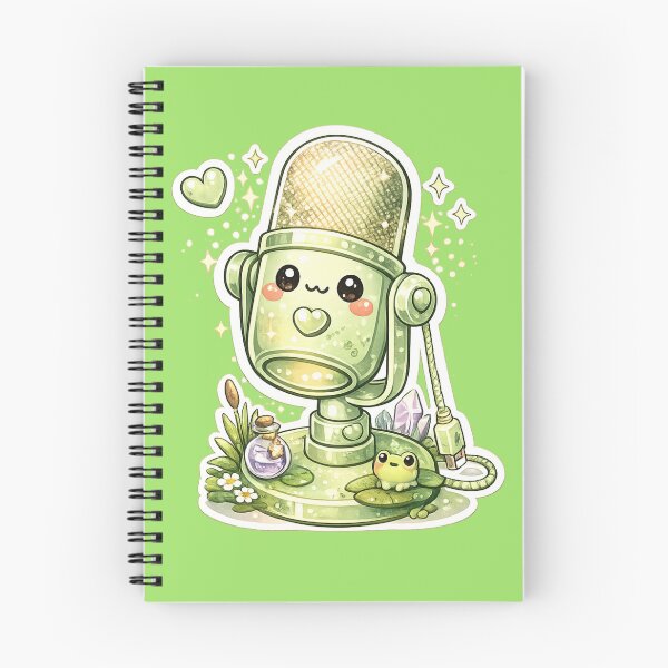 Item preview, Frog Kawaii Streaming Microphone designed and sold by Christiana-Art.