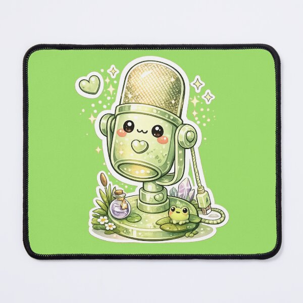 Item preview, Frog Kawaii Streaming Microphone designed and sold by Christiana-Art.