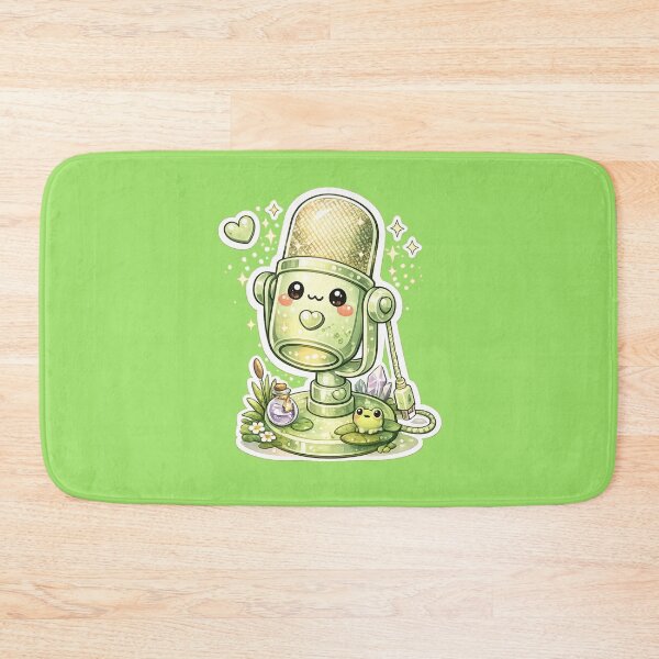 Item preview, Frog Kawaii Streaming Microphone designed and sold by Christiana-Art.