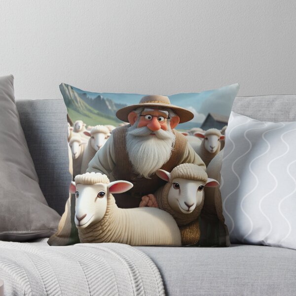 Item preview, Old Fart as a sheep shearer designed and sold by Colin Bentham.