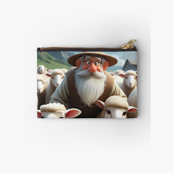 Item preview, Old Fart as a sheep shearer designed and sold by Colin Bentham.