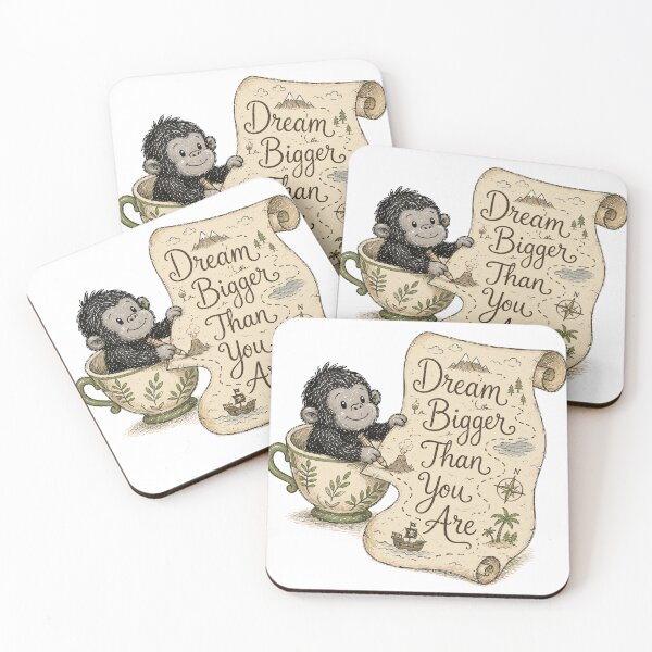 Item preview, Jungle Dreamer - Cute Gorilla Nursery designed and sold by bapupa.