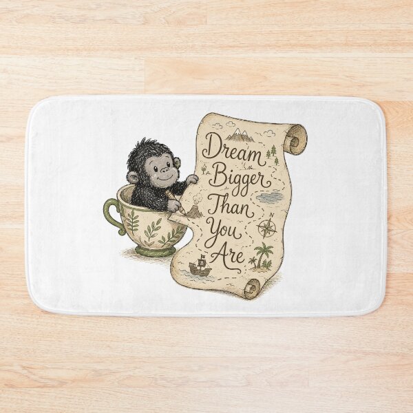Item preview, Jungle Dreamer - Cute Gorilla Nursery designed and sold by bapupa.