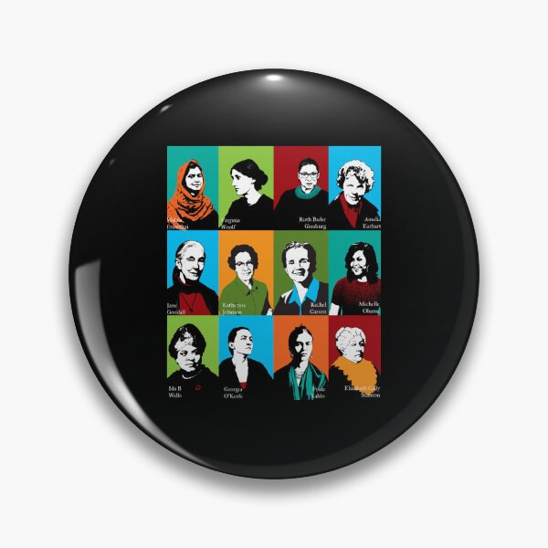 Item preview, feminist icons designed and sold by Jessamine Verano.