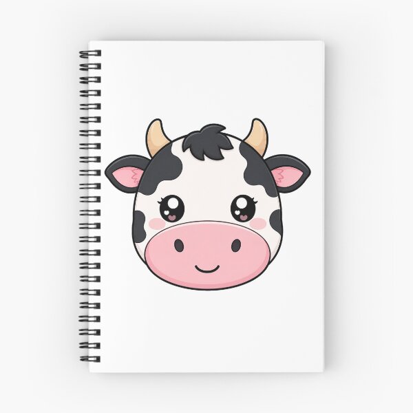 Item preview, Cute Kawaii Cow Happy Animal Farm Cartoon designed and sold by Seculinator.