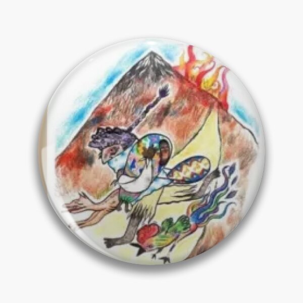 Item preview, Fiery Mountain Journey designed and sold by OceanicDoodle.