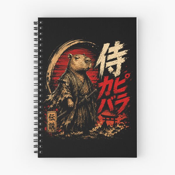 Item preview, Samurai Kapibara Legend Japanese Warrior Animal designed and sold by HumansStuck12.