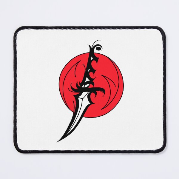 Item preview, Japanese Dagger Red Sun Ninja Knife Tattoo Calligraphy designed and sold by elmuna.
