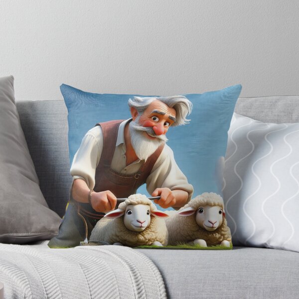 Item preview, Old Fart as a sheep shearer designed and sold by Colin Bentham.