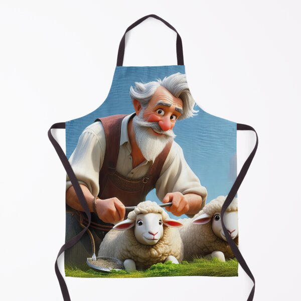 Aperçu de l'œuvre Vieux con comme tondeur de moutons créée et vendue par Colin Bentham.