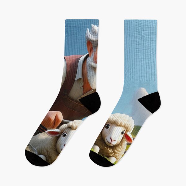 Aperçu de l'œuvre Vieux con comme tondeur de moutons créée et vendue par Colin Bentham.