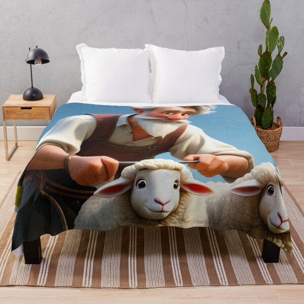 Item preview, Old Fart as a sheep shearer designed and sold by Colin Bentham.