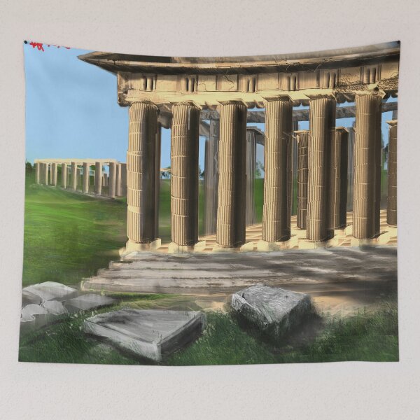 Item preview, Ancient Greek Temple Ruins designed and sold by Mattdd990.