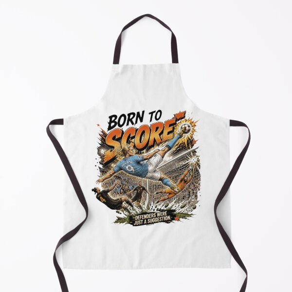 Item preview, Born to Score – Haaland Vintage Comic Football designed and sold by Cavalier-org.