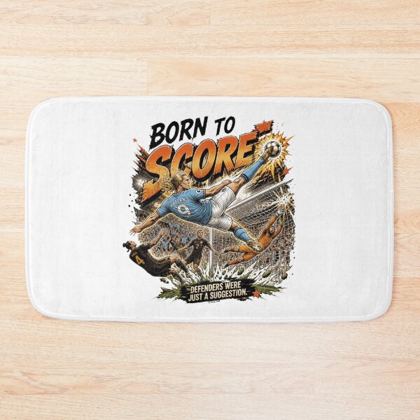 Item preview, Born to Score – Haaland Vintage Comic Football designed and sold by Cavalier-org.