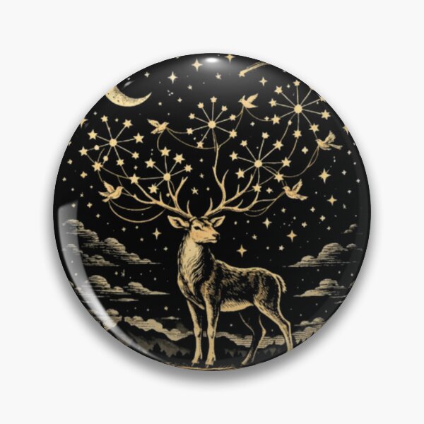 Item preview, Celestial Deer – Earth and Sky Connection designed and sold by Dogandesighn.