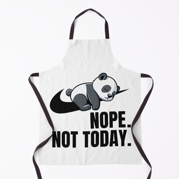 Item preview, Funny Sleeping Panda | Nikes Swoosh Parody | Nope Not Today designed and sold by Har-vee.