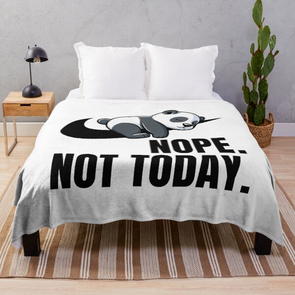 Item preview, Funny Sleeping Panda | Nikes Swoosh Parody | Nope Not Today designed and sold by Har-vee.