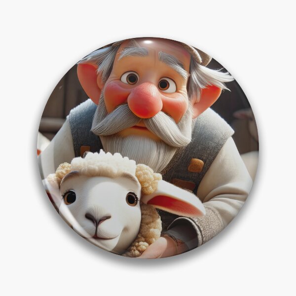 Item preview, Old Fart as a sheep shearer designed and sold by Colin Bentham.