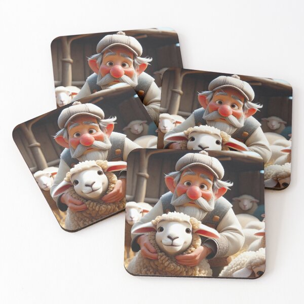 Item preview, Old Fart as a sheep shearer designed and sold by Colin Bentham.
