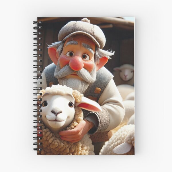 Item preview, Old Fart as a sheep shearer designed and sold by Colin Bentham.