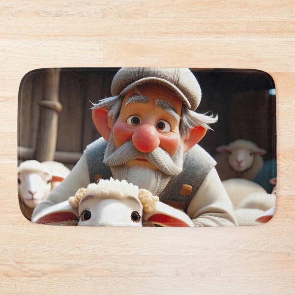 Item preview, Old Fart as a sheep shearer designed and sold by Colin Bentham.
