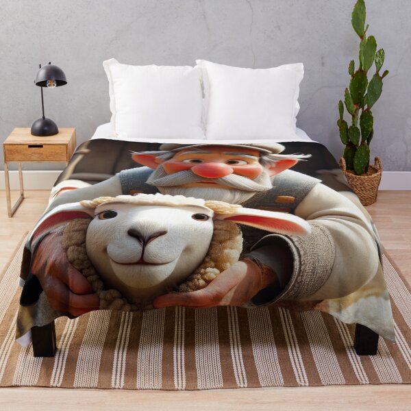 Item preview, Old Fart as a sheep shearer designed and sold by Colin Bentham.