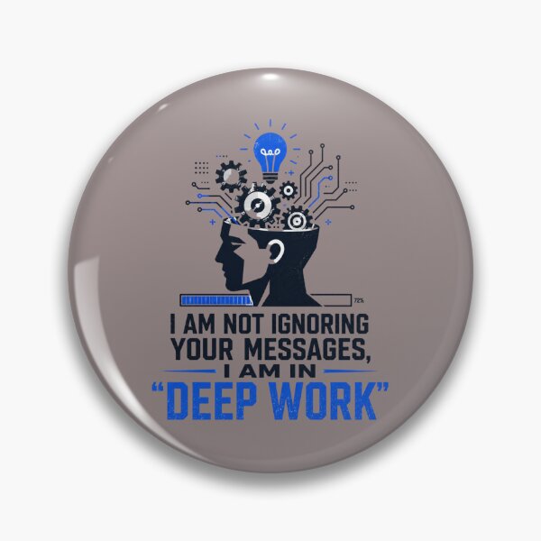 Item preview, Deep Work Mode Engineering Focus designed and sold by 63Hotpeppers.
