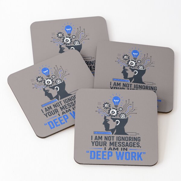 Item preview, Deep Work Mode Engineering Focus designed and sold by Quillora Wear Art.