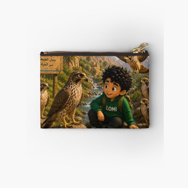 Item preview,  ⸻ Lumi and His Falcon Friend Samoor – Children’s Nature Adventure | Original Artwork designed and sold by LumivaraGallery.