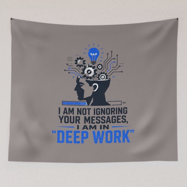 Item preview, Deep Work Mode Engineering Focus designed and sold by 63Hotpeppers.