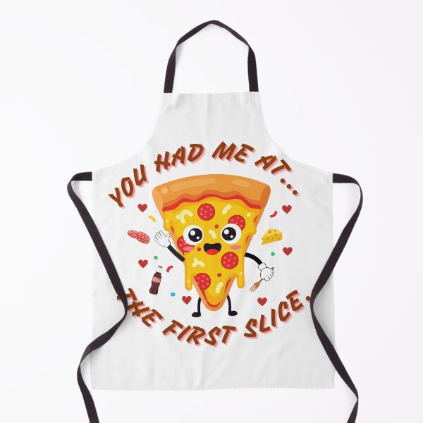 Item preview, You Had Me At The First Slice - Cute Kawaii Retro Pizza Sticker designed and sold by Frafri92.