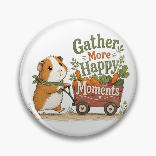 Item preview, Carrot Collector - Cute Guinea Pig Nursery designed and sold by bapupa.